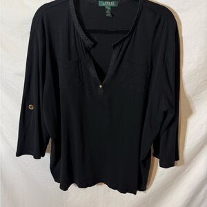 Ralph Lauren Classic Black Top
